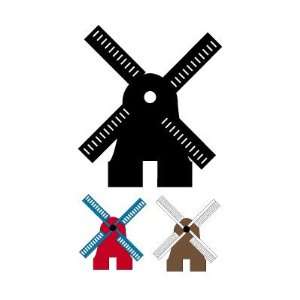  Dutch Windmill Shadow Plan (Woodworking Project Paper Plan 