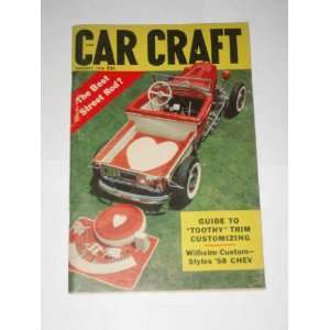   Craft Vintage Magazine Feb 1958 Styles 58 Chevy Inc. Trend Books