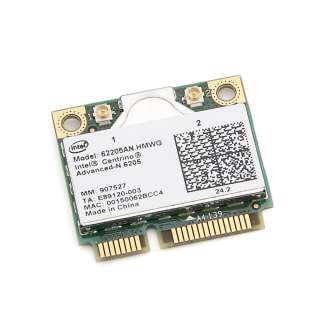 Intel Centrino Advanced N 6205 Wlan 802.1n wlan card  