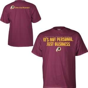   Redskins Just Business T Shirt  NFL SHOP EXCLUSIVE!: Sports & Outdoors