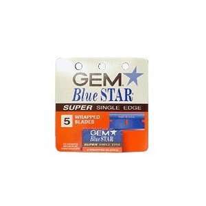  Gem Blue Star Blades Single Edge 24X5s Health & Personal 