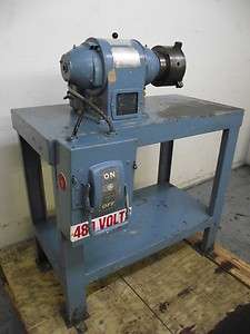 SECOND OPERATION LATHE TRIPLEX CUSHMAN 6 3 JAW CHUCK 480 VOLTS 3 