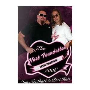  Hart Foundation Shoot Interview Wrestling DVD R: Bret Hart 