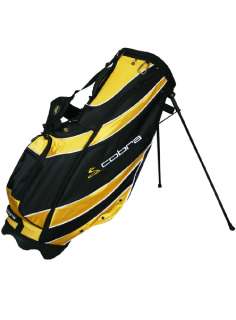 Cobra Golf 2010 Sport Lightweight Deluxe Stand Bag   Black/Yellow 
