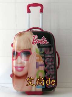 Barbie 18 Luggage Bag Baggage Trolley Roller 33858  
