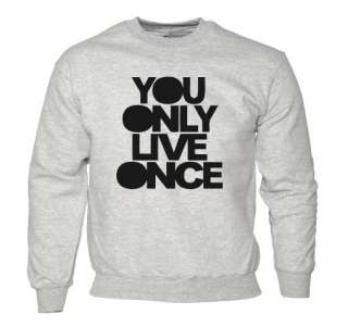 Drake YOLO You Only Live Once Sweater Hip Hop DRAKE YOLO jumper NEW 