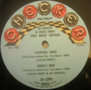 Bo Diddley / Chuck Berry Two Great Guitars Checker 2991  