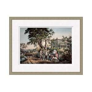  American Country Life October Afternoon 1855 Framed Giclee 