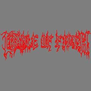  CRADLE OF FILTH (RED) DECAL STICKER WINDOW CAR TRUCK 