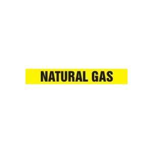  NATURAL GAS   Cling Tite Pipe Markers   outside diameter 3 