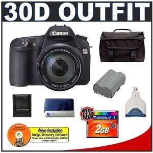  Canon EOS 30D 8.2MP Digital SLR Camera with EF S 17 85mm f 