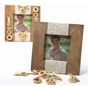  Own Photo Frame Kits with Decorative Unfinished Assorted Size Wood 