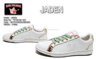 True Religion Mens shoes Jaden TR104102/WHT,GRN,BRN  