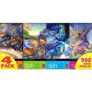  Josephine Wall 4 Pack Bundle 500 pc Toys & Games