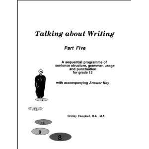 Talking about Writing, Part Five   a sequential programme of sentence 