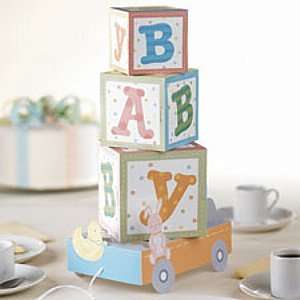  Cute Building Blocks Baby Shower Centerpiece Everything 