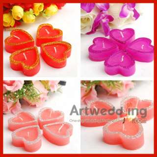 Heart Shape Candle Wedding Favor ( Red/Water Melon/Fuchsia Pink )