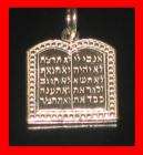 Ten Commandments Sterling Silver Charm .925 x 1 Holy charms BJ2189 