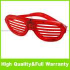 Red LED Fashion Shutter Sunglasses Glow Light Glasses