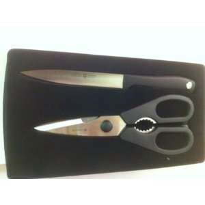  WÜSTHOF Silverpoint Colour 2 pc Utillity Knife & Shears 