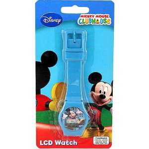   Mouse Clubhouse   Mickey LCD Watch [Blue] : Toys & Games : 