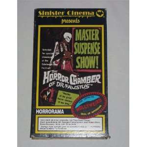   The Horror Chamber of Dr. Faustus VHS (Horror) 