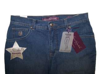 Gloria Vanderbilt Amanda Classic Sparkle Jeans MedWashÖ  
