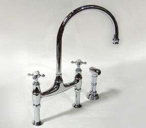 BRAND NEW   ROHL Perrin & Rowe Kitchen Faucet   U.4718X PN