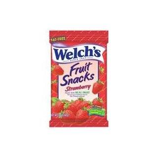Welchs Fruit Snacks, Strawberry, 2.25 Ounce Pouches (Pack of 48)