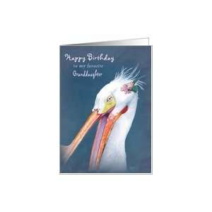  Granddaughter Happy Birthday Pelican Card: Toys & Games