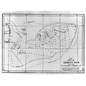  No. 11. Chart of Georges Bank off Cape Cod,Massachusetts 