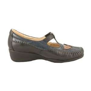  Hoopoe P3001   BLACK Womens Patricia Moccasin Baby