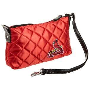 MLB St. Louis Cardinals Quilted Wristlet, Classic Red  