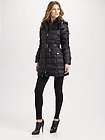 2012 Burberry Brit Belted Puffer Coat Jacket size M $895 BNWT 100% 