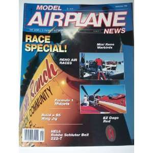   EZ Dago Red, Mini Reno Warbirds: Model Airplane News Magazine: Books