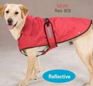 Zack & Zoey Ripstop Ranch Dog Coat Jacket Red NEW  