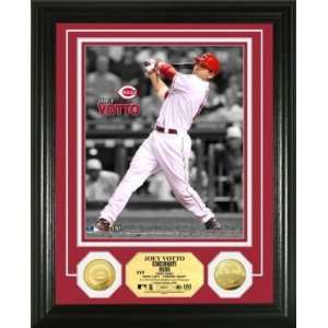 Joey Votto Two Tone 24KT Gold Coin Photo Mint