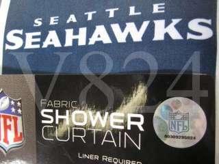 NFL SEATTLE SEAHAWKS Shower Curtain  