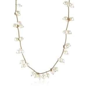  Lucky Brand Capri Pearl Strand Necklace: Jewelry