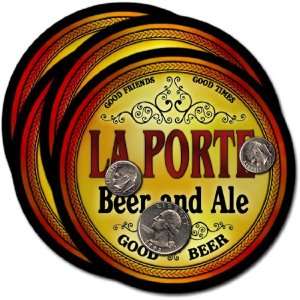 La Porte , CO Beer & Ale Coasters   4pk