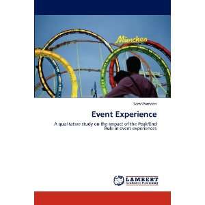   /End Rule in event experiences (9783848493432) Sam Warnaars Books