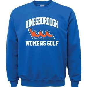 Kingsborough Community College Wave Royal Blue Womens Golf Arch 