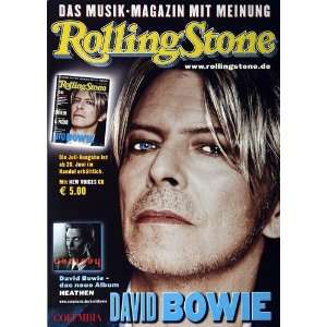  David Bowie   Rolling Stone 2003   CONCERT   POSTER from 