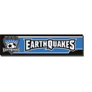  San Jose Earthquakes   MLS Bumper Sticker Automotive