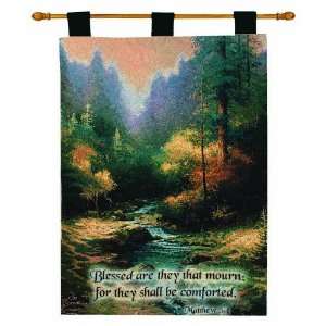  Creekside Trail With Verse By Thomas Kinkade Wallhanging 