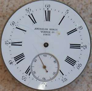 American Marly Watch Co 17855 movement & dial 45 mm.  
