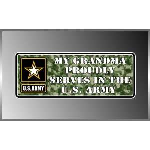  My Grandma Proudly Serves in the United States Army Us 