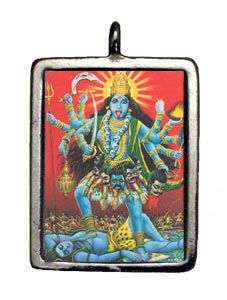 KALI Hindu Sacred Deity Pendant Necklace TSD104  