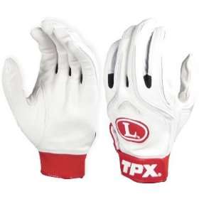 Louisville TPX CB1 Adult Batting Gloves   Medium NAV/RED   Equipment 