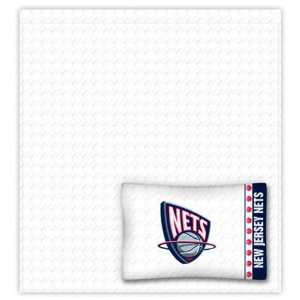  New Jersey Nets Full Sheet Set: Sports & Outdoors